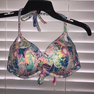 Victoria’s Secret Halter Push Up Swimsuit Top
